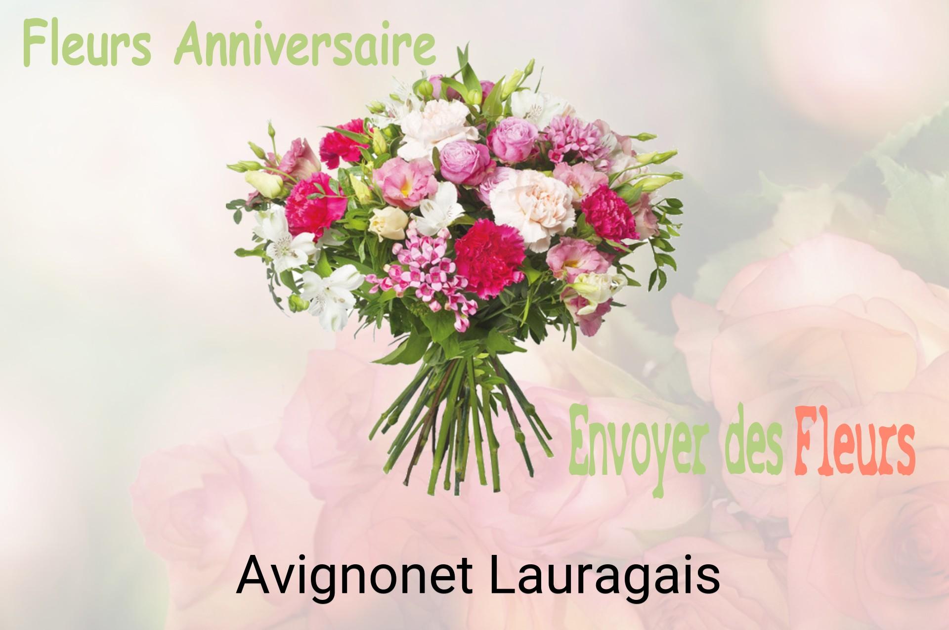 Bouquet de fleurs d’anniversaire livré à Avignonet-Lauragais